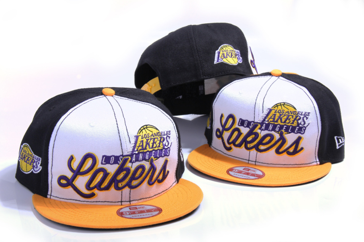 NBA Los Angeles Lakers NE Snapback Hat #79